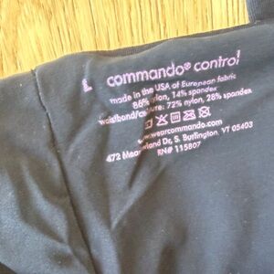 Commando Black High-Waist Sculpting Briefs